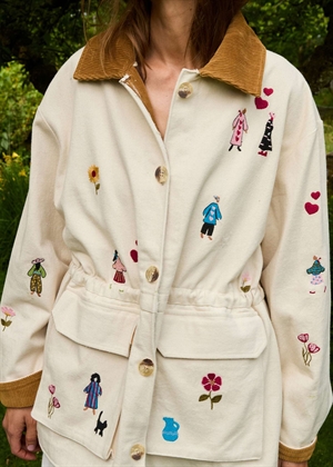 Cara jakke White swan Sissel Edelbo 